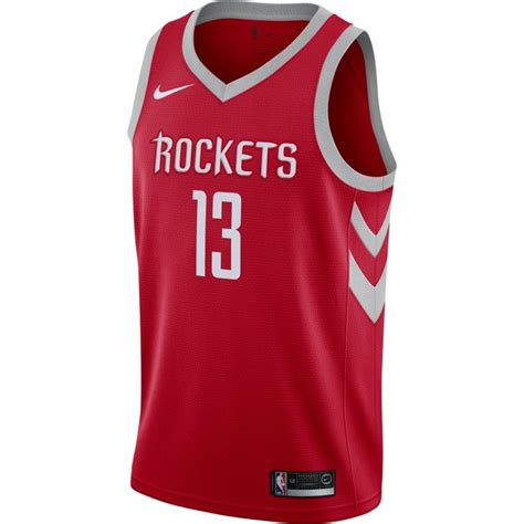 Maillot James Harden Houston Rockets Icon Edition Swingman Jersey Red ...