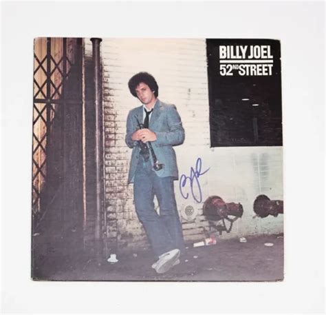 "Billy Joel" Signed Album "52nd Street" - YourPremierMemorabilia