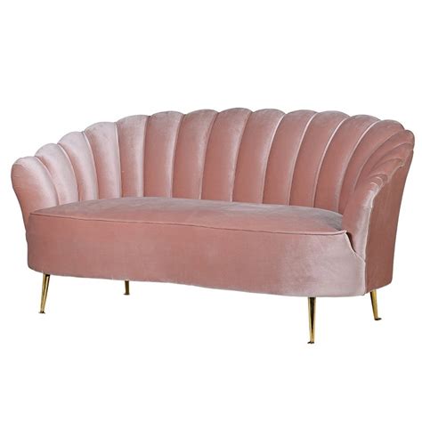 Pink 2 Seater Petal Sofa - Home Furniture Supplier Jepara