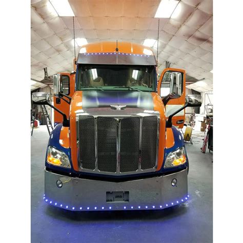 Peterbilt 579 Custom Bumper By Valley Chrome - Raney's Truck Parts