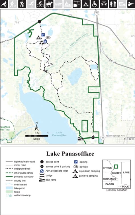 Lake Panasoffkee map | WaterMatters.org