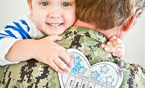 Free Printable Veteran's Day Cards for Kids to Color - Project Nursery