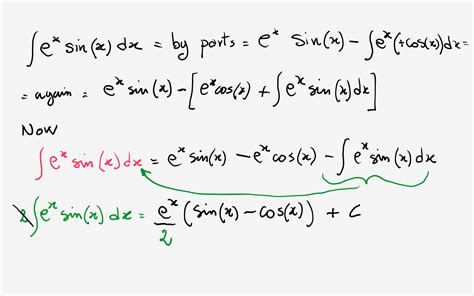 How do you find the integral of e^x sinx? | Socratic