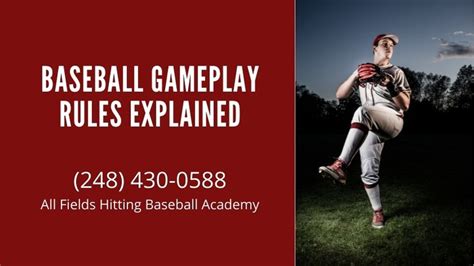 Baseball Gameplay Rules Explained