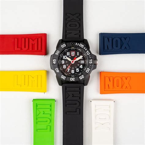 24mm Cut-To-Fit Luminox Branded Strap In Black – Luminox USA