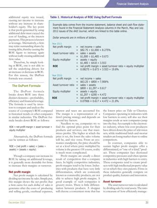 Breaking down-roe-using-the-dupont-formula | PDF