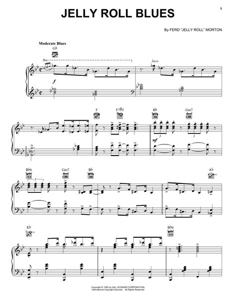 Jelly Roll Blues | Sheet Music Direct