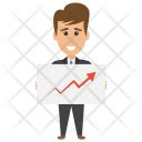 Business Analyst Icon - Download in Flat Style