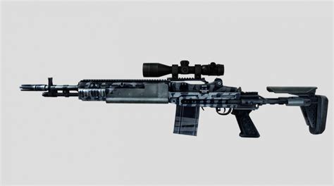 MK 14 ENHANCED BATTLE RIFLE | DMR | CAMO - DownloadFree3D.com