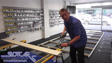 Slotcar NZ track table build starting! - YouTube