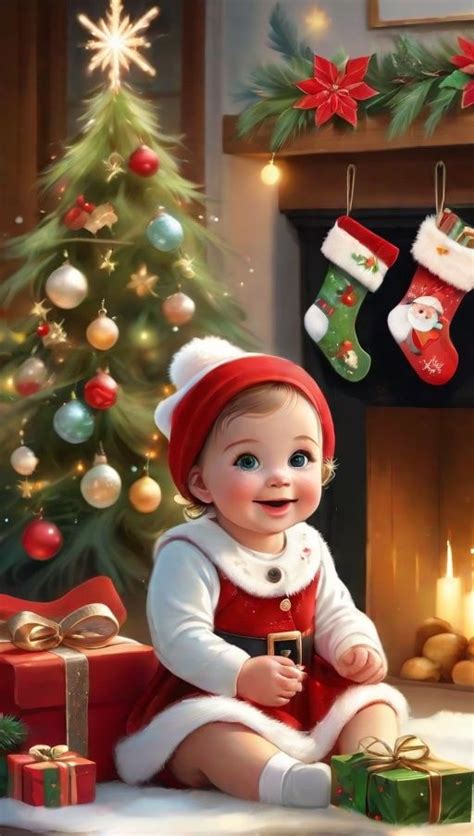 Baby Art Cute | Digital Art | Alien | 9 | Merry christmas wallpaper, Christmas pictures ...
