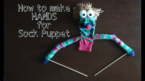 How to Make 'HANDS' for Sock Puppets | DIY | Craft Activity | Simple Puppet Making Ideas - YouTube