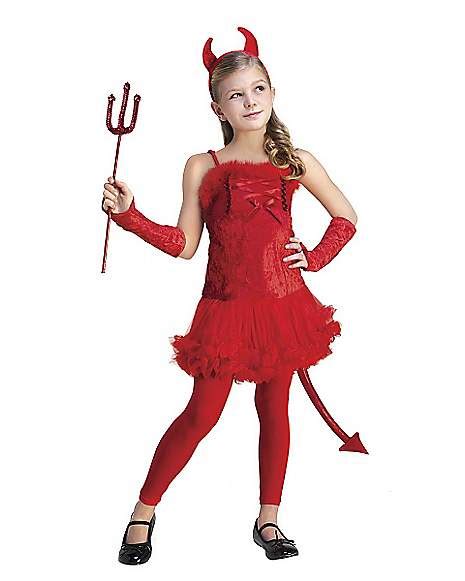 Kids Red Devil Costume - Spirithalloween.com