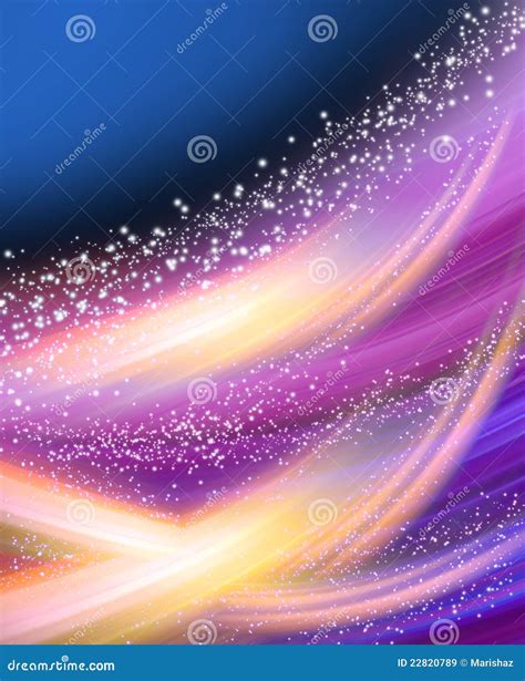 Glowing Background with Stars Stock Illustration - Illustration of background, fibre: 22820789