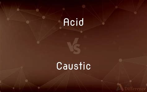 Acid vs. Caustic — What’s the Difference?