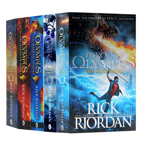 Percy Jackson heroes of Olympus Rick Riordan best selling Youth English ...