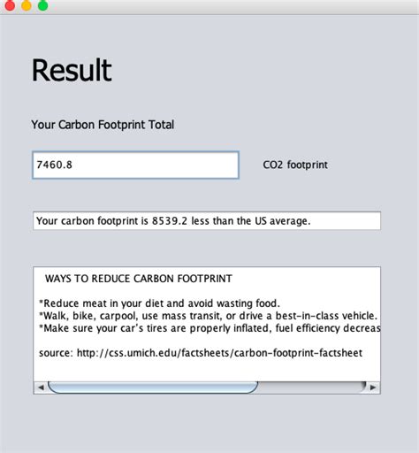 Carbon Footprint Calculator | Devpost