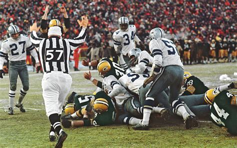 Bart Starr, Green Bay Packers beat Dallas Cowbosy in Ice Bowl - Sports ...