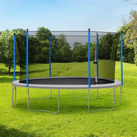 15Ft Trampoline for Kids and Adult,15 FT Outdoor Trampoline Jump Recreational Trampolines ...