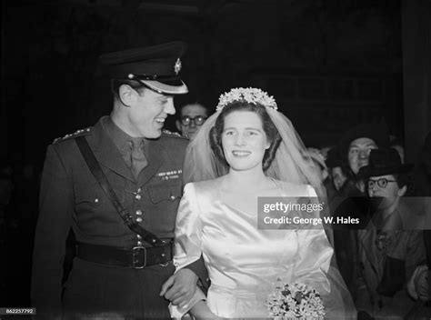 Mary Churchill , daughter of Winston Churchill, arrives at the... News Photo - Getty Images