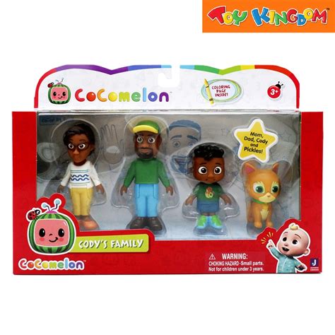 Cocomelon Cody's Family 4 Figures Playset | Shopee Philippines