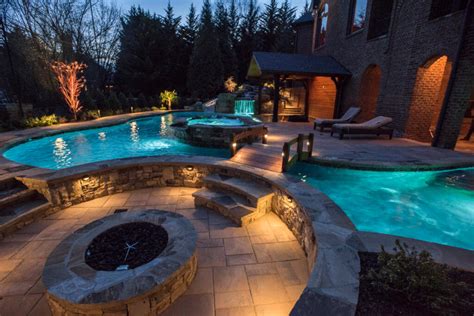 Deck & Pool Lighting | Landscape Lighting | Georgia Lightscapes