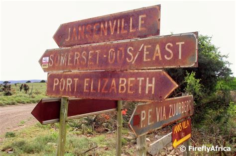 Port Elizabeth Daily Photo: Old Road signs