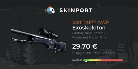 StatTrak™ AWP | Exoskeleton (Factory New) - CS:GO - Skinport