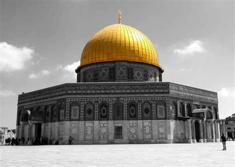 Jerusalem, Metal Print, Islamic Art, Muslim Gift, Dome of the Rock ...