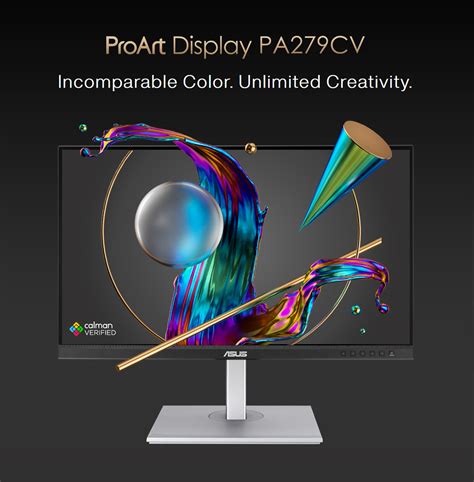 ASUS ProArt Display PA279CV 27" 4K HDR UHD (3840 x 2160) Monitor, IPS ...