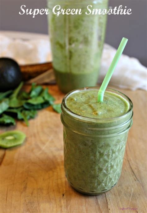 Super Green Smoothie - Simple And Savory