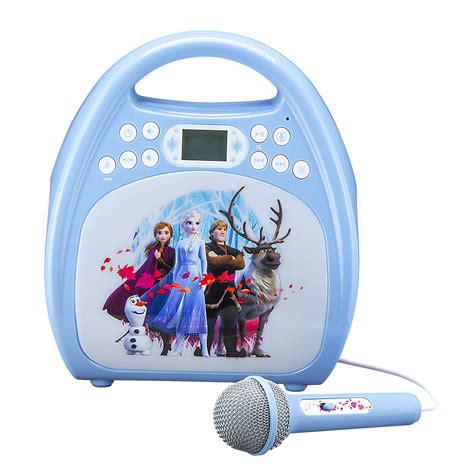 KIDdesigns Disney Frozen II Bluetooth Kids Karaoke Machine with Microphone - Walmart.com