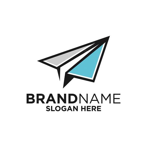 Premium Vector | Paper plane logo design template inspiration vector ...