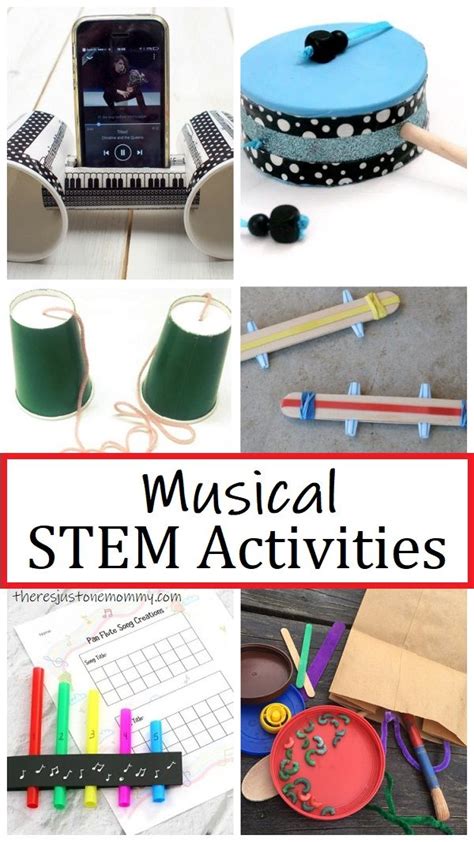 Musical STEAM Activities for Kids | Music activities for kids, Music lessons for kids, Preschool ...