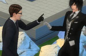 William and Sebastian in Sims 4 | Black Butler Amino