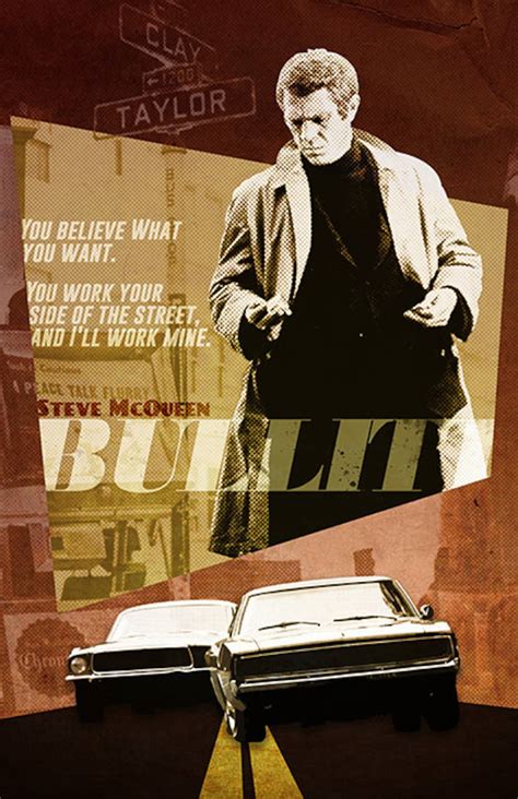 Bullitt poster Bullitt art Bullitt print Bullitt film poster | Etsy