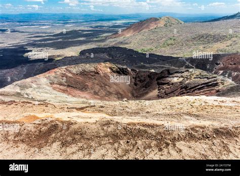 Cerro Negro Volcano landscapes in Nicaragua Stock Photo - Alamy