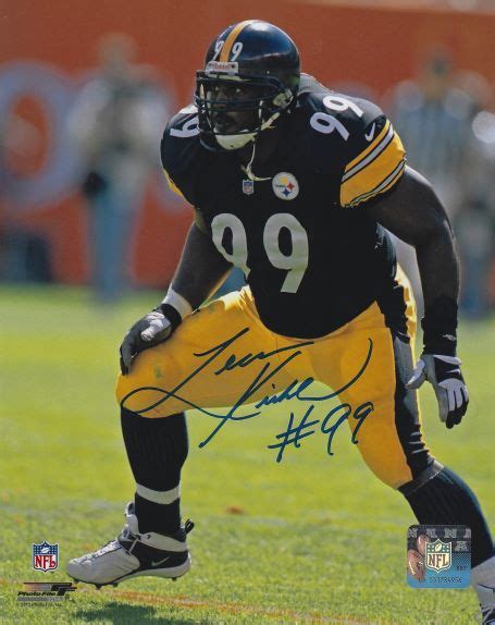 Autographed LEVON KIRKLAND 8X10 Pittsburgh Steelers Photo - Main Line ...