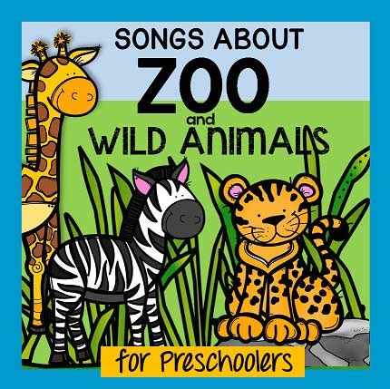 Zoo animals songs and rhymes for preschool Pre-K and Kindergarten. - KIDSPARKZ