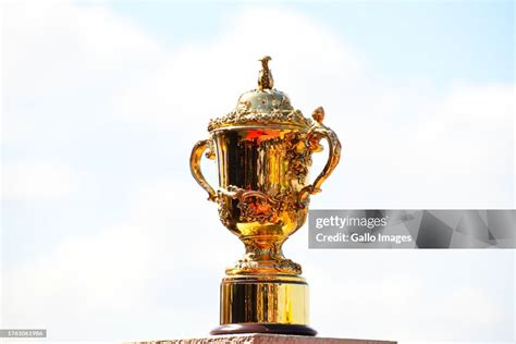 Rugby World Cup Trophy during a Springboks Welcome Ceremony to the... News Photo - Getty Images