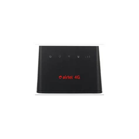 Wireless or Wi-Fi Black Airtel 4g Wifi Router, 2 at best price in ...