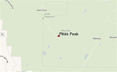 Maps Of Pikes Peak