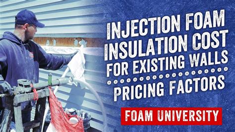 Injection Foam Insulation Cost for Insulating Existing Walls | Foam ...