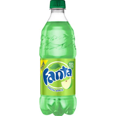 Fanta Green Apple Bottle, 20 fl oz | Sports & Energy | Town & Country ...