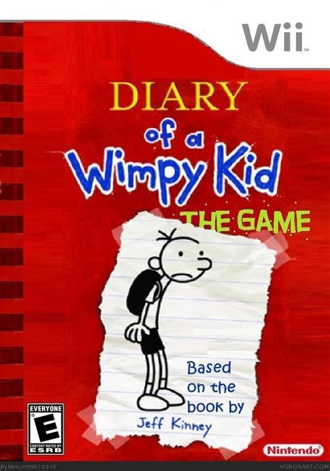 Viewing full size Diary of a Wimpy Kid: The Game box cover