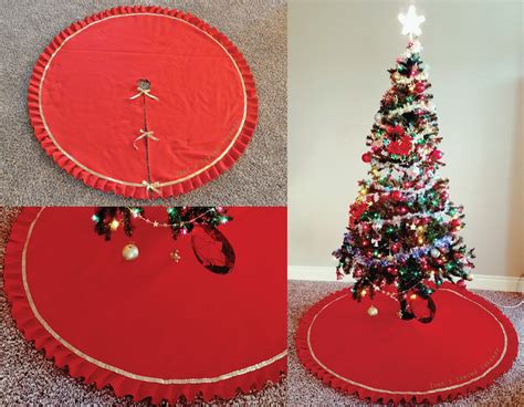 DIY Christmas Tree Skirt Tutorial – Zune's Sewing Therapy