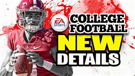 EA Sports College Football New Details!