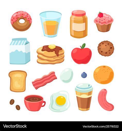 Cartoon Breakfast Food Breakfast Clipart / You can find more breakfast ...