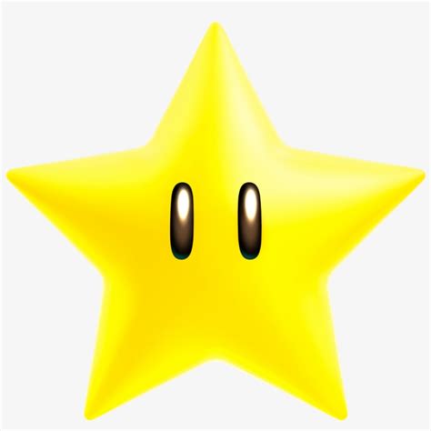 Star Png Mario - Star In Yellow Colour - 1200x1200 PNG Download - PNGkit