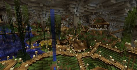 Underground City Minecraft Map